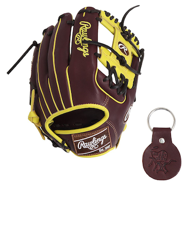 ローリングス（Rawlings）軟式用グラブ 内野手 野球グローブ 一般 HOH MLB カラーシンク GR4HMCK4H-CHO/Y