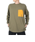 リーフ（REEF）MULTI ポケット 長袖Tシャツ RFTEM2408-OLV