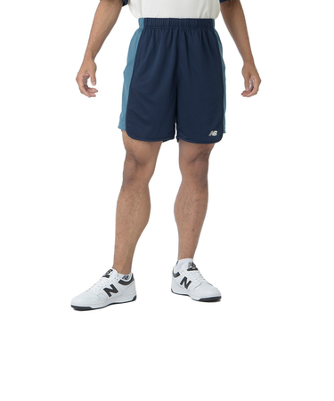 ニューバランス（new balance）バスケットボールウェア サイドパネルショーツ AMS45076TNV 速乾