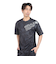ドライプラスクール SHINE BLOCK メッシュ半袖Tシャツ CT4S0017-TR863-GRSD BLK