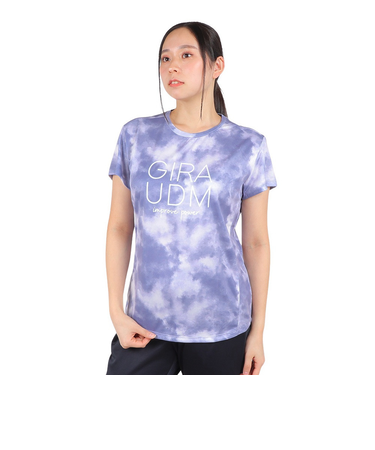 ドライプラスクール SHINE BLOCK メッシュ半袖Tシャツ CT4S0050-TR864-GRSD NVY