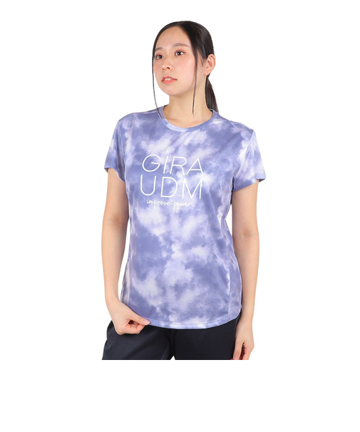 ドライプラスクール SHINE BLOCK メッシュ半袖Tシャツ CT4S0050-TR864-GRSD NVY