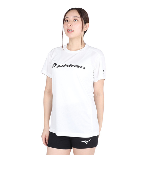 ファイテン（PHITEN）バレーボール 半袖 RUKUシャツ 3124JG57500