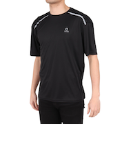 ドライプラス グリッドメッシュ半袖Tシャツ CT4S0091-TR863-GRGC BLK