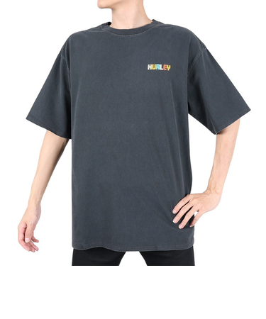 ハーレー（HURLEY）オーバーサイズド カリフォルニア 半袖Tシャツ MSS2411018-BLK