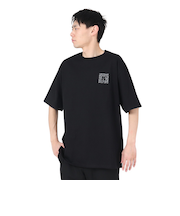 ハーレー（HURLEY）オーバーサイズド レオパード ビッグ ロゴ半袖Tシャツ MSS2411023-BLK