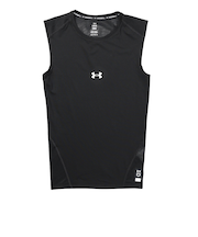 アンダーアーマー(UNDER ARMOUR)野球 ヒートギアアーマー コンプレッション スリーブレス クルーネック アンダーシャツ 1384730 001 速乾