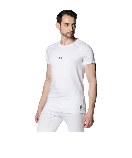 アンダーアーマー(UNDER ARMOUR)野球 ヒートギアアーマー コンフォートフィッティド 半袖クルーネック アンダーシャツ 1384732 100 速乾