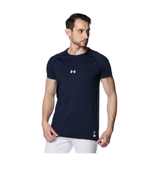 アンダーアーマー（UNDER ARMOUR）野球 ヒートギアアーマー コンフォートフィッティド 半袖クルーネック アンダーシャツ 1384732 410 速乾