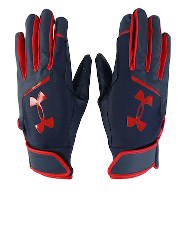 アンダーアーマー（UNDER ARMOUR）野球 ヤード バッティンググローブ 両手用 1384745 410