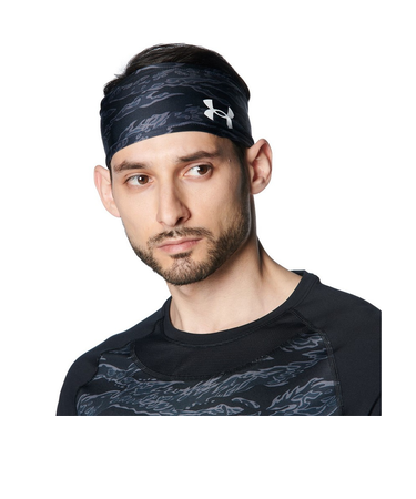 アンダーアーマー（UNDER ARMOUR）野球 ノベルティ ヘッドバンド 1384750 001 速乾