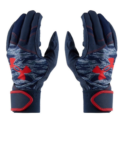 アンダーアーマー（UNDER ARMOUR）野球 キッズ スターター バッティンググローブ 両手用 1384754 410