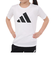 アディダス（adidas）キッズ トレイン エッセンシャルズ AEROREADY ロゴ レギュラーフィット 半袖Tシャツ ECL93-HS1603