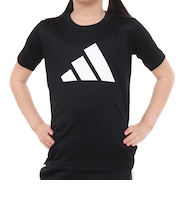アディダス（adidas）キッズ トレイン エッセンシャルズ AEROREADY ロゴ レギュラーフィット 半袖Tシャツ ECL93-IC5659