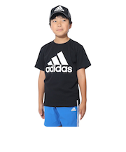 アディダス（adidas）キッズ エッセンシャルズ プラス ビッグロゴ 半袖Tシャツ KWF38-JE1744