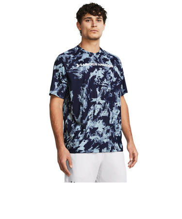アンダーアーマー(UNDER ARMOUR)テック ABCカモ 半袖Tシャツ 1361698 410