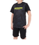 ジュニア ドライプラス SB メッシュスーツ 上下セット CT4S0060-TR865-GRSD BLK