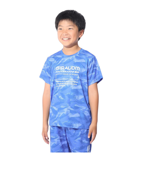 ジュニア ドライプラスクール SB MESHT 半袖Tシャツ CT4S0061-TR865-GRSD BLU