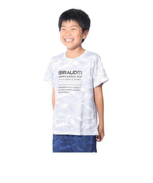ジュニア ドライプラスクール SB MESHT 半袖Tシャツ CT4S0061-TR865-GRSD WHT