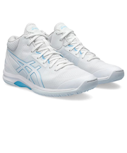 アシックス（ASICS）バスケ シューズ バッシュ LADY GELFAIRY 9 レディゲルフェアリー 白 安定 ミッドカット 1062A007.100