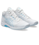 アシックス（ASICS）バスケ シューズ バッシュ LADY GELFAIRY 9 レディゲルフェアリー 白 安定 ミッドカット 1062A007.100