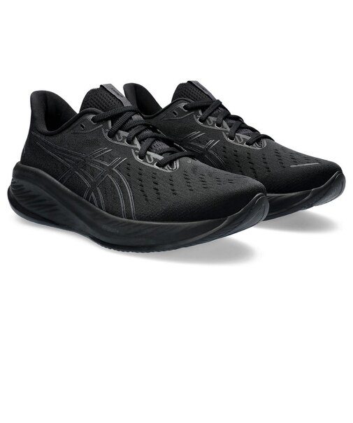 アシックス（ASICS）ランニングシューズ ゲル キュムラス26 ブラック 1011B792.003 スニーカー ジョギング クッション性