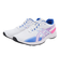 アシックス（ASICS）ランニングシューズ ライトレーサー5 ホワイト ブルー 1011B903.100 スニーカー トレーニング 部活 軽量