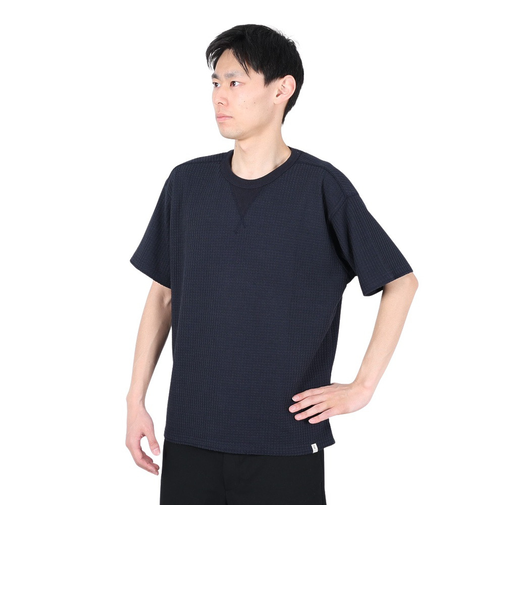 エルケクス（ELKEX）BIG WAFLE CREW 半袖Tシャツ EKM4S10005 NVY
