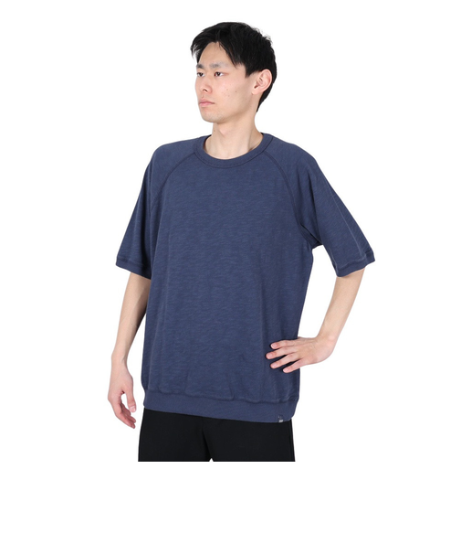 エルケクス（ELKEX）GAMENT CREW 半袖Tシャツ EKM4S10007 NVY