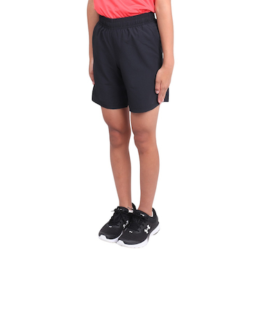 アンダーアーマー（UNDER ARMOUR）キッズ ウーブン ワードマーク ショーツ 1383341 001