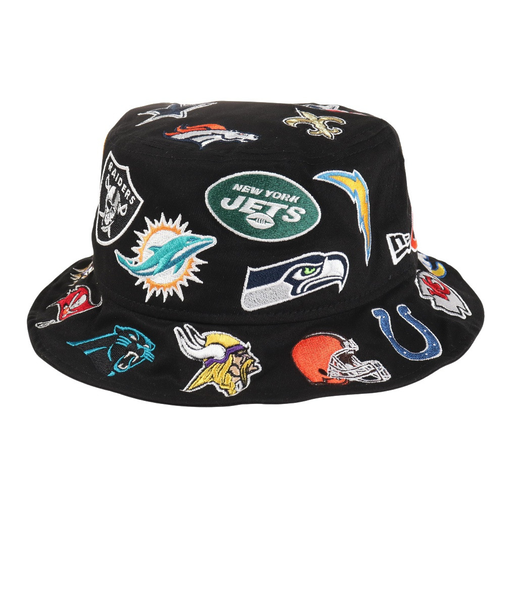 ニューエラ（NEW ERA）帽子 バケット01 Team Logo Allover NFL ハット 14109613