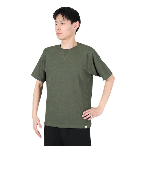 エルケクス（ELKEX）WAFFLE 半袖Tシャツ EKM4S10006 GRN