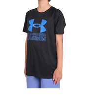 アンダーアーマー（UNDER ARMOUR）ジュニア テック ハイブリッド プリント フィル ショートスリーブTシャツ 1363281 015