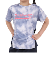 ジュニア ドライプラスクール シャインブロック メッシュTシャツ CT4S0062-TR865-GRSD NVY