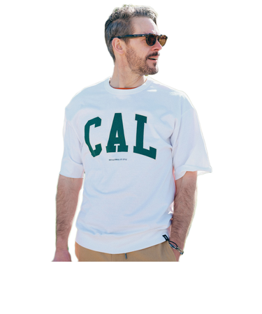 エスエーエス（SAS）裾リブプリント半袖Tシャツ CAL SAS2345805-5 OFF