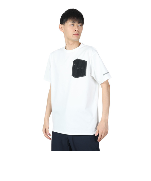 ザ・ワープ・バイ・エネーレ(The Warp By Ennerre)半袖 ポケット Tシャツ WB3RJA08 WHT
