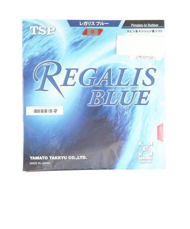 ティーエスピー（TSP）卓球ラバー レガリス ブルー 020066 RED