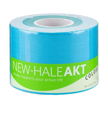 ニューハレ（New-HALE）テーピング ニューハレAKT カラー5cm×5m ターコイズブルー 005-731589