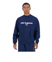 ニューバランス（new balance）Hoops 裏起毛スウェットクルー トレーナー MT41597NNY