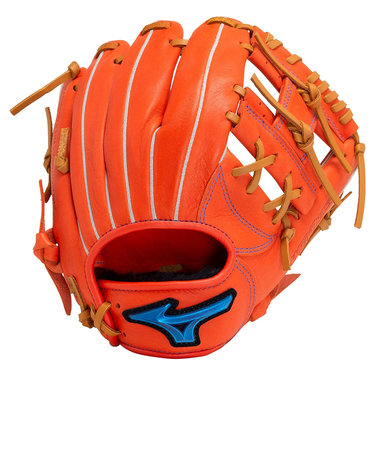 ミズノ（MIZUNO）少年軟式用グラブ オールラウンド用 野球グローブ ジュニア ウィルドライブ ブルー コンパクト 1AJGY20620 5249