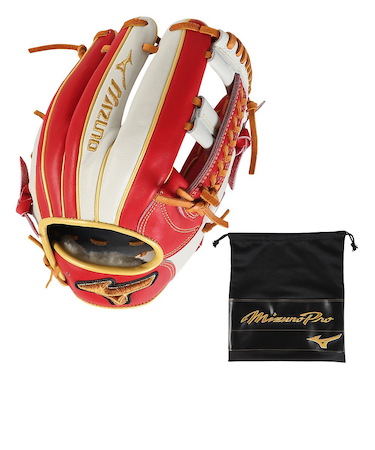 ミズノ（MIZUNO）軟式用グラブ 内野手 ミズノプロ 勝色collection BSS 1AJGR30113 6203 野球グローブ お一人様一点まで