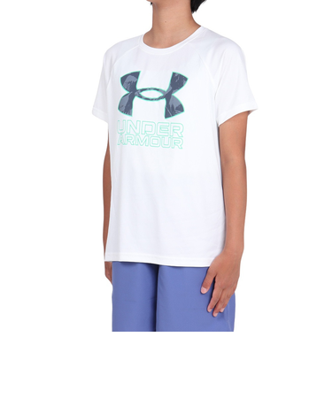 アンダーアーマー（UNDER ARMOUR）テック ハイブリッド プリント フィル ショートスリーブTシャツ 1363281 102