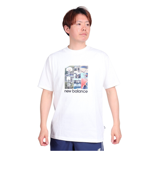 ニューバランス（new balance）Hoops Graphic ショートスリーブTシャツ MT41598SST