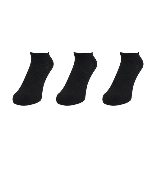 クー（Coo.）マルチSPショート ソックス 3足組 24S894Q3OK0008BLK