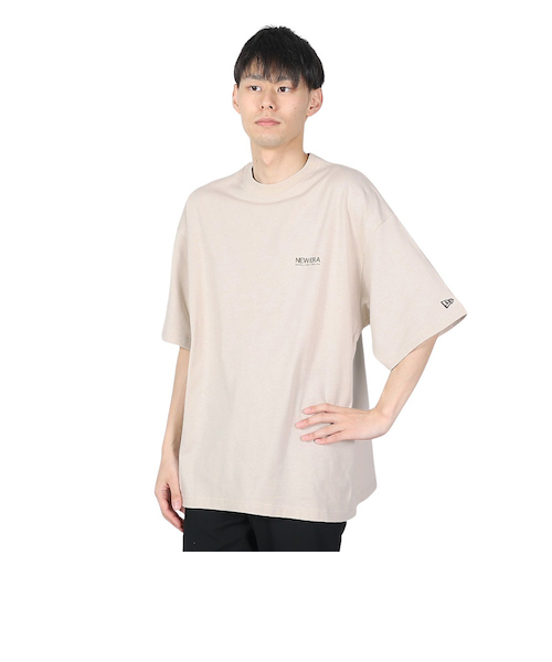 ニューエラ（NEW ERA）半袖 オーバーサイズド コットンTシャツ The
