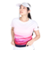 フィラ（FILA）テニスウェア レディース 波間パネルプリント バックホールメッシュ クルーネックTシャツ VL2832-19 速乾