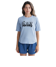 ロキシー（ROXY）HUGGABLE ワッフル素材 半袖Tシャツ 24SPRST241076BGR