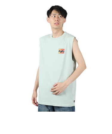 ビラボン（BILLABONG）タンクトップ CRAYON WAVE BE01A351 SAG