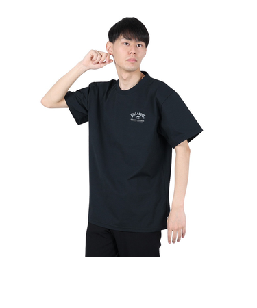 ビラボン（BILLABONG）FIRMA STRETCH 半袖Tシャツ BE01A858 BLK