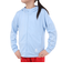 ジュニア UV メッシュ フルジップフーディー SW4S0082-TR862-GRES LBLU